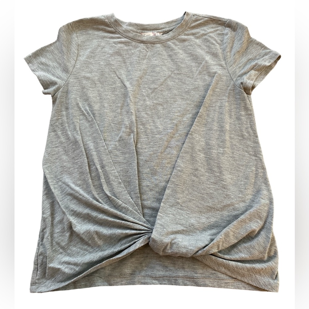 Pink Republic. Size XS. Gray. Knot front